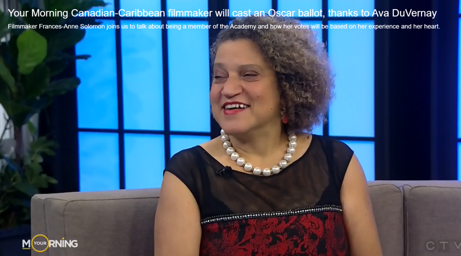 CANADIAN-CARIBBEAN FILMMAKER WILL CAST AN OSCAR BALLOT